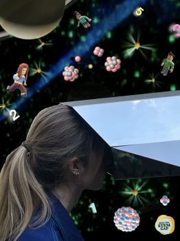 “Mind the STEM Gap – A Roblox Jukebox”: the installation to overcome gender disparity in science